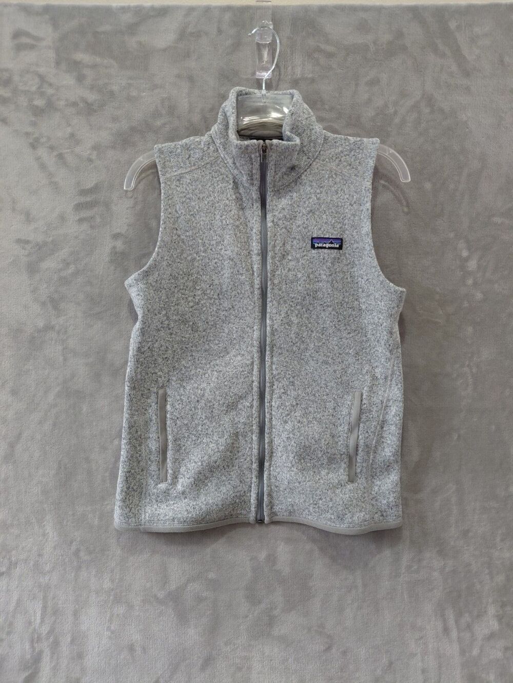 Patagonia Better Sweater Fleece Vest Women's Small Gray Zip Pockets Gorpore
